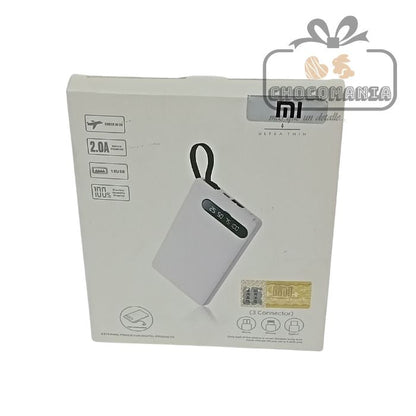POWER BANK 5000mAh BLANCO D-101 - CHOCOMANIA