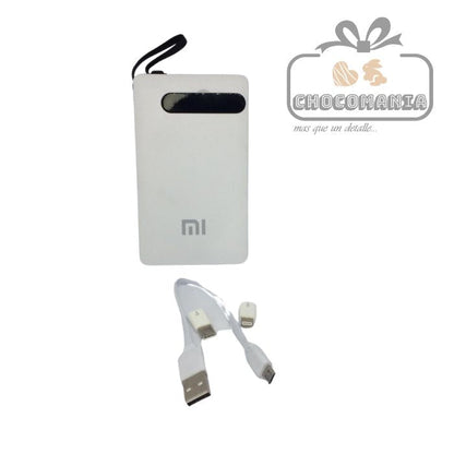 POWER BANK 5000mAh BLANCO D-101 - CHOCOMANIA