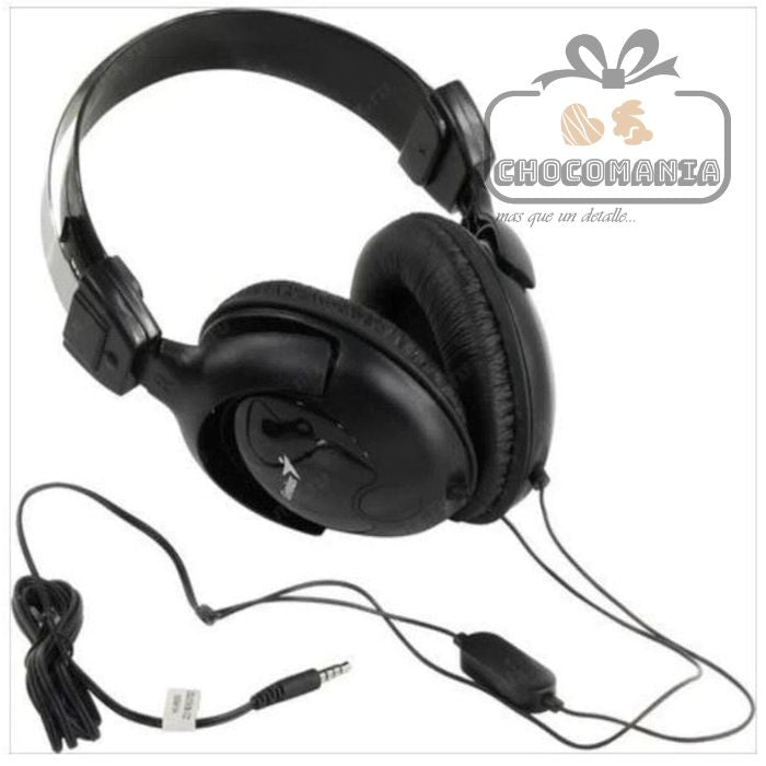 AUDIFONOS TIPO DIADEMA GENIUS CON MICROFONO/CONTROL VOLUMEN HS-M505X - CHOCOMANIA