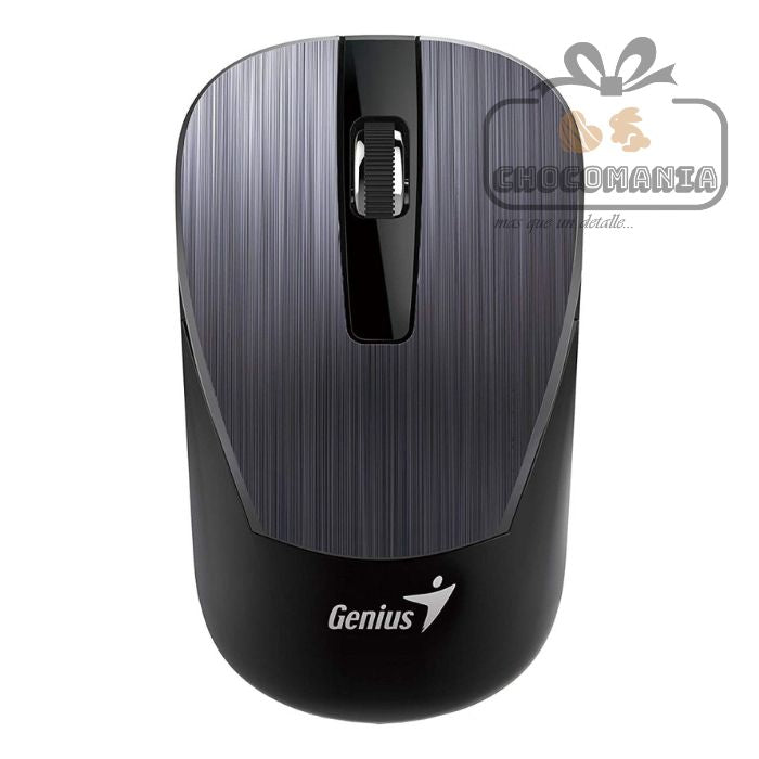MOUSE GENIUS NX-7015 3 BOTONES INALAMBRICO GRIS - CHOCOMANIA