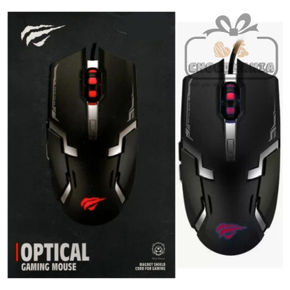 MOUSE GAMER HAVIT GAMENOTE HV-MS749 6 BOTONES ALAMBRICO - CHOCOMANIA