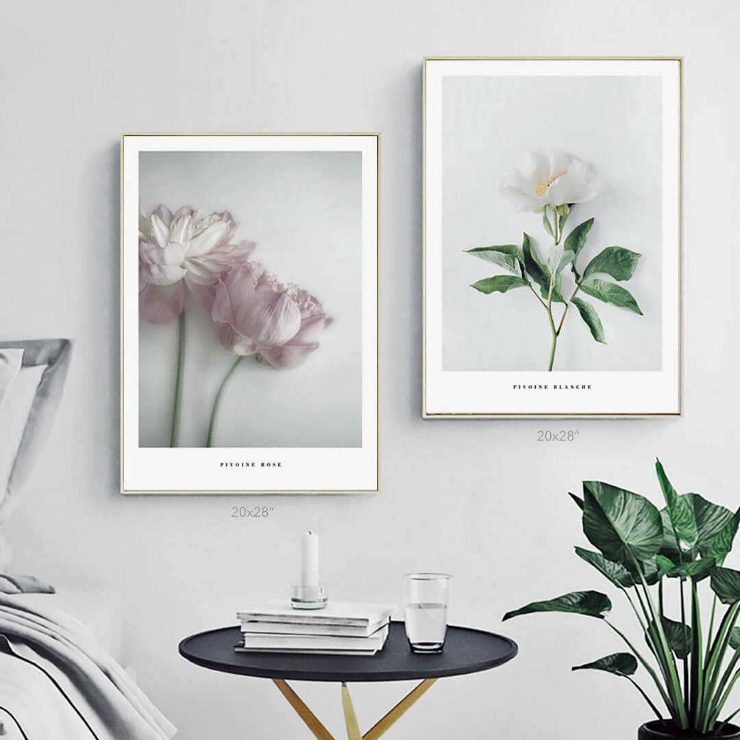 Flower & Feather Quote - Nordic Peace