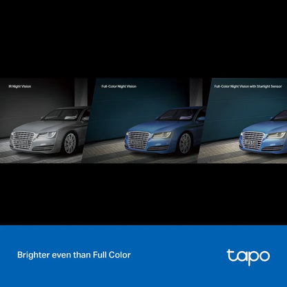 Cámara exterior Tapo C320WS con 2K QHD, visión nocturna a color, conexión Wi-Fi o cable, audio bidireccional, detección y alarma. ¡Compra segura!