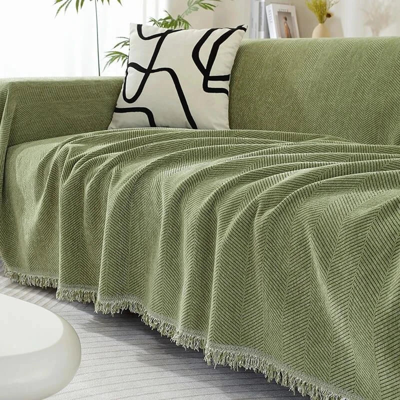 [Compre 1, Leve 2] Kit Flora - Capa em Chenille com Escudo Anti-Manchas e Anti-Odor